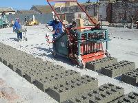 concrete block machine