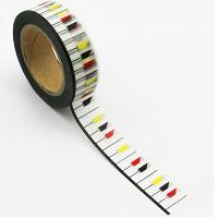 three colour printing tape