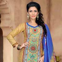 Designer Printed Cotton Salwar Suit