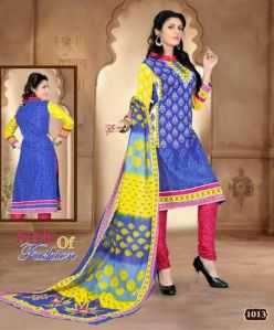 Fancy Designer Cotton Salwar Suit