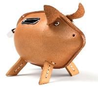 Leather Piggy Banks