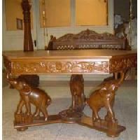 Carved Dining Table