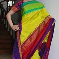 Pochampally ikkath silk saree.