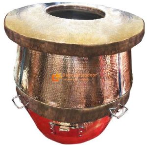 Brass Round Tandoor