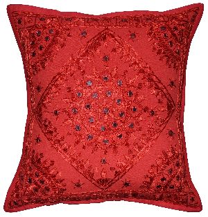 Indian Mirror Cotton Cushion Covers