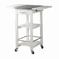 stainless steel kitchen trolley