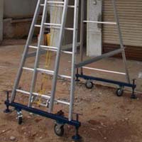 industrial aluminium extension ladders