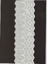 embroidered fabric lace