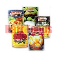 Canned Fruits and Vegetables