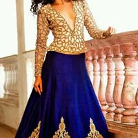 Designer lehenga choli with BlackColor Lahenga