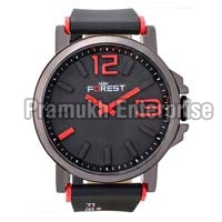 forest red fancy analog watch for men and boys