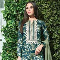 embroidered cotton suits