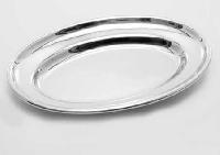 steel oval plates