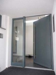 aluminum main door