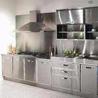 Stainless Steel Kitchen Cabinets