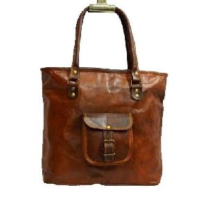 Ladies Leather Tote Bags