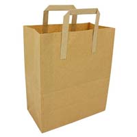 Kraft Handle Paper Carry Bags