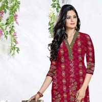 Ladies Handwork Suit Dress Material