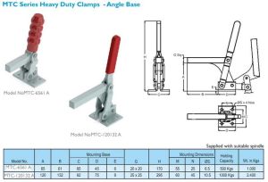 MTC Series Heau Duty Clamp - Angle Base