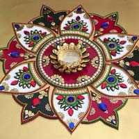 Acrylic Decorative Rangoli
