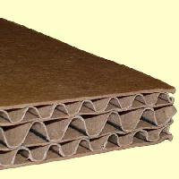 Brown Corrugated Cardboard Sheet