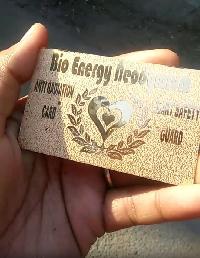 Bio energy gold card