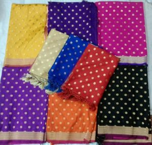 Handloom pure silk dupatta