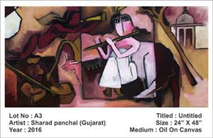 Krishna Oil Canvas Paintings