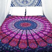 Twin Indian Mandala Bedspread Tapestry Wall Hanging Hippie bohemian Et