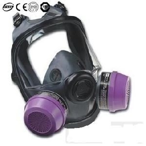 Double filters gas mask