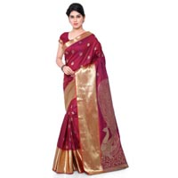 JB5004RDV Paithani Theme Varkala Silk Sarees