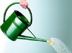 Metal Spray Finish Watering Can