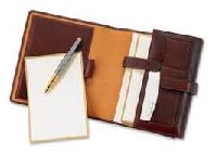 leather stationery