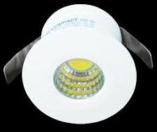 COMPACT 4W BUTTON LED COB ROUND