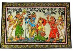 Krishna Lila Pattachitra