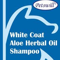 Petswill White Coat Aloe Herbal Oil Shampoo
