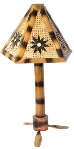 Bamboo Dark Lamp