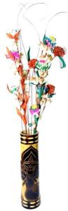 bamboo flower vase A