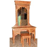 Wooden Carved Dressing Table