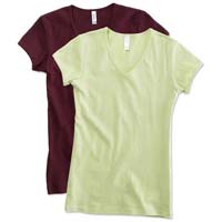 Ladies V Neck T-Shirts