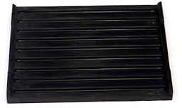 grooved rubber sole plate