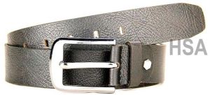 Mens Leather Belt (G58923BLK)