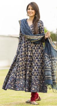 Anarkali Cotton Suits