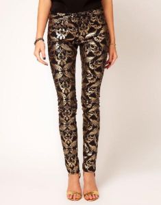 Brocade Formal Pants