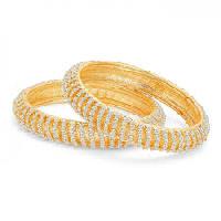 gold platted ad bangles