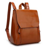 Leather Backpack Bag