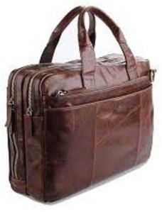 Leather Laptop Cum Office Bag