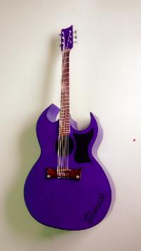 Solitary Modish Acoustic Guitar