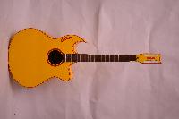 Horn Rose Semi Electric Guitar