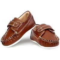 Infant Baby Boy Slip-On Flats Shoes Tan Aaron Style